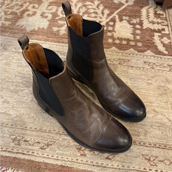 Frye Shoes - Frye Brown Leather Chelsea Ankle Boots